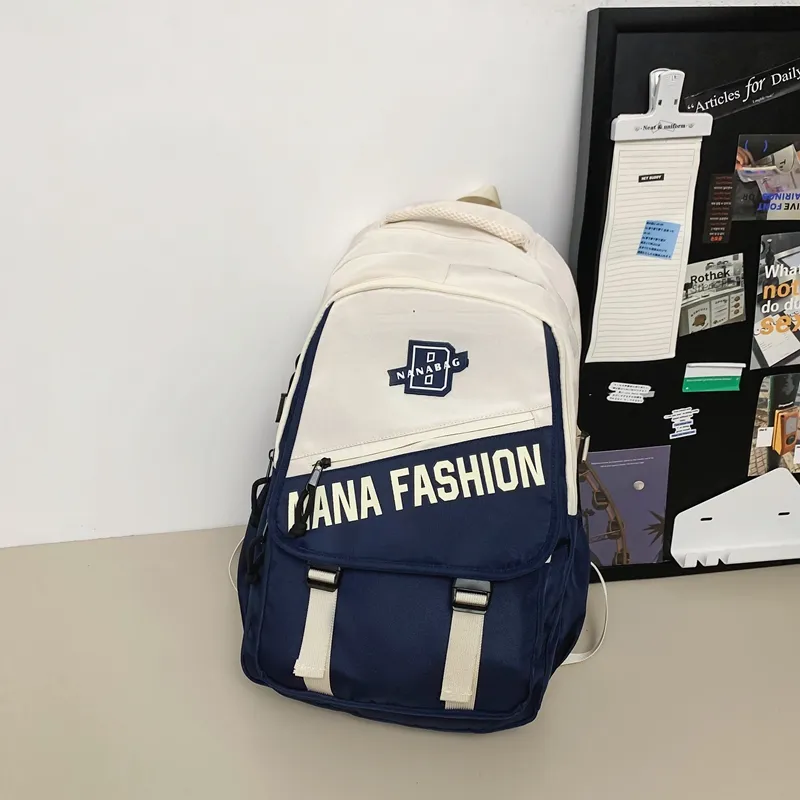 Vack Nylon Backpack Unisex Multicolor-21