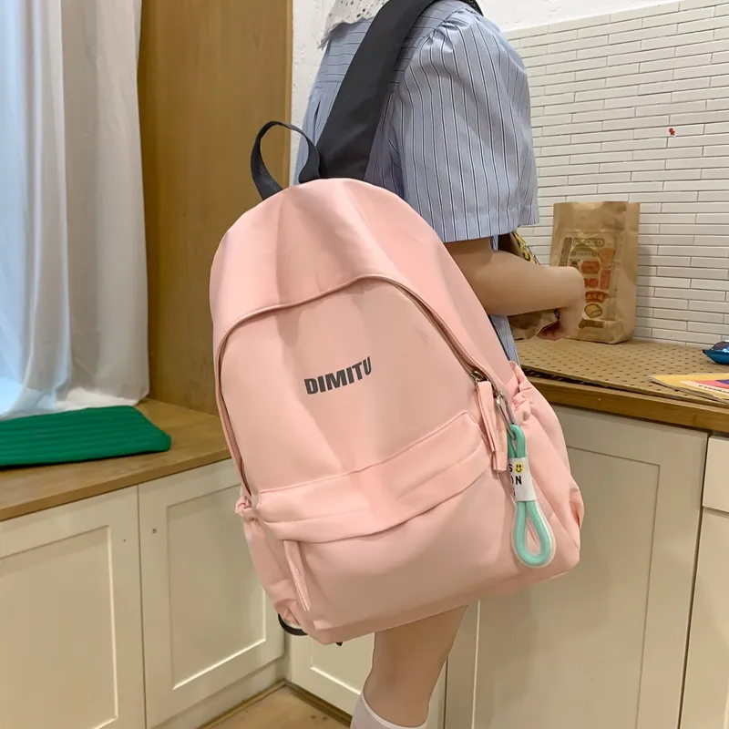 Vack Nylon Backpack Unisex Multicolor-18