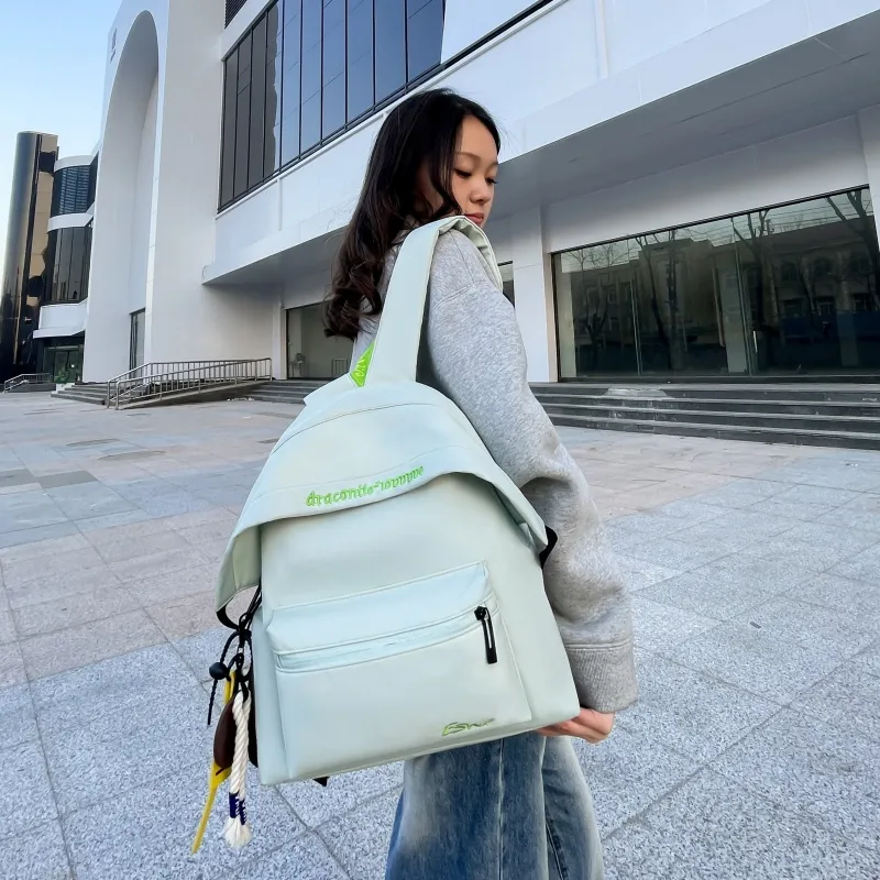 Vack Canvas Backpack Unisex Multicolor-16