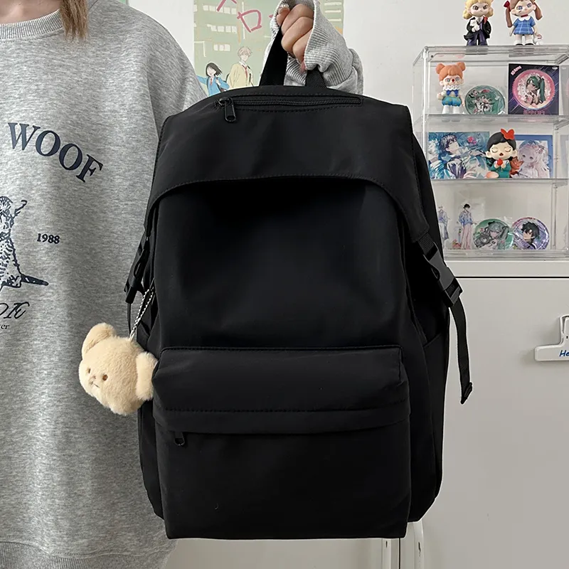 Vack Nylon Backpack Unisex Multicolor-10