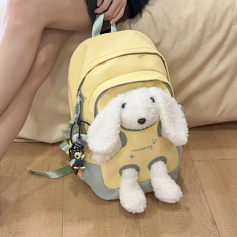 Vack Nylon Backpack Unisex Multicolor-25