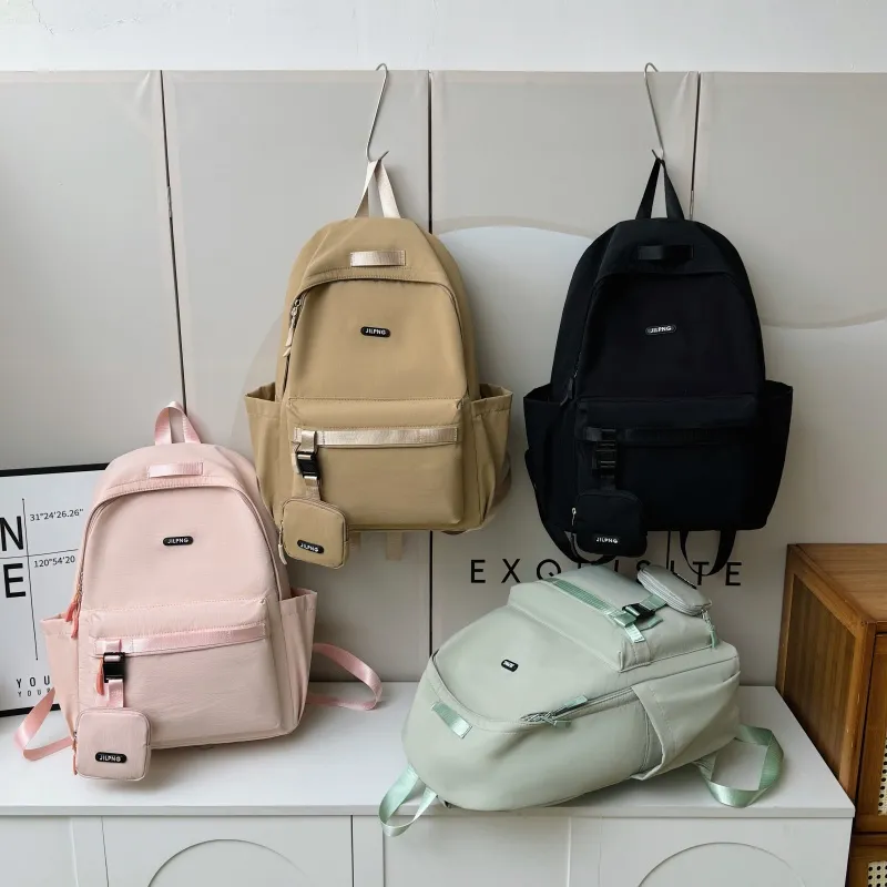 Vack Canvas Backpack Unisex Multicolor-11
