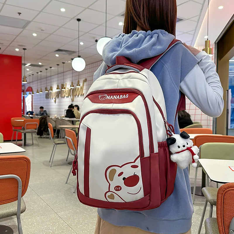 Vack Nylon Backpack Regular Unisex Multicolor-7