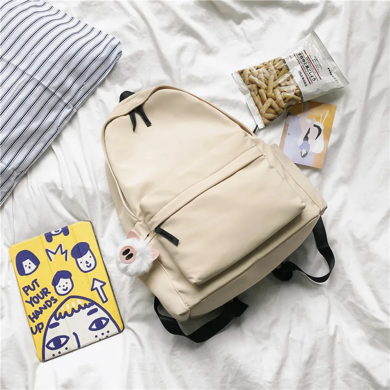Vack Nylon Backpack Unisex Multicolor-2