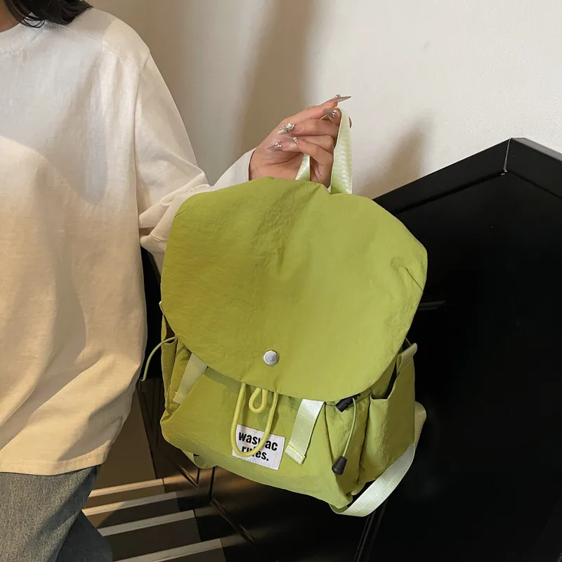 Vack Fabric Backpack Unisex Multicolor-12