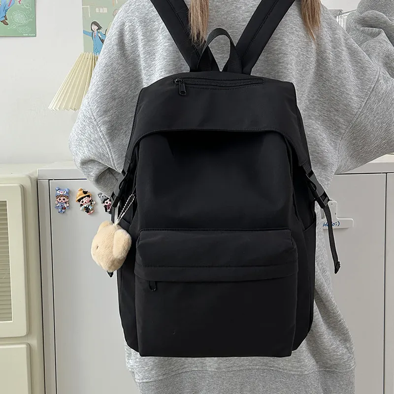 Vack Nylon Backpack Unisex Multicolor-7