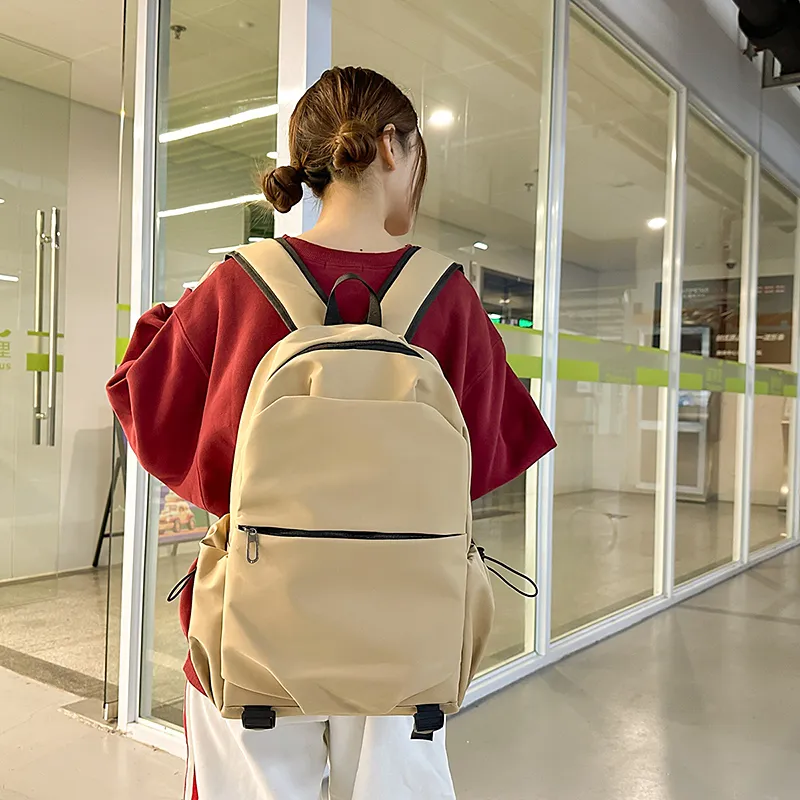 Vack Nylon Backpack Unisex Multicolor-13
