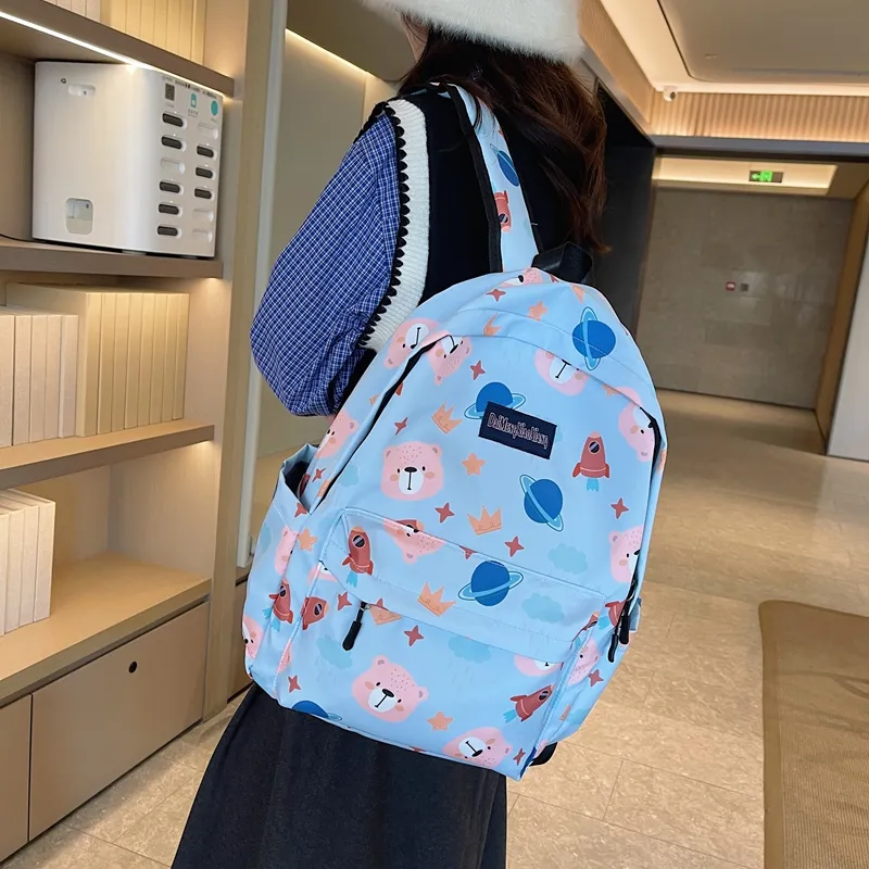 Vack Nylon Backpack Women's Multicolor-19