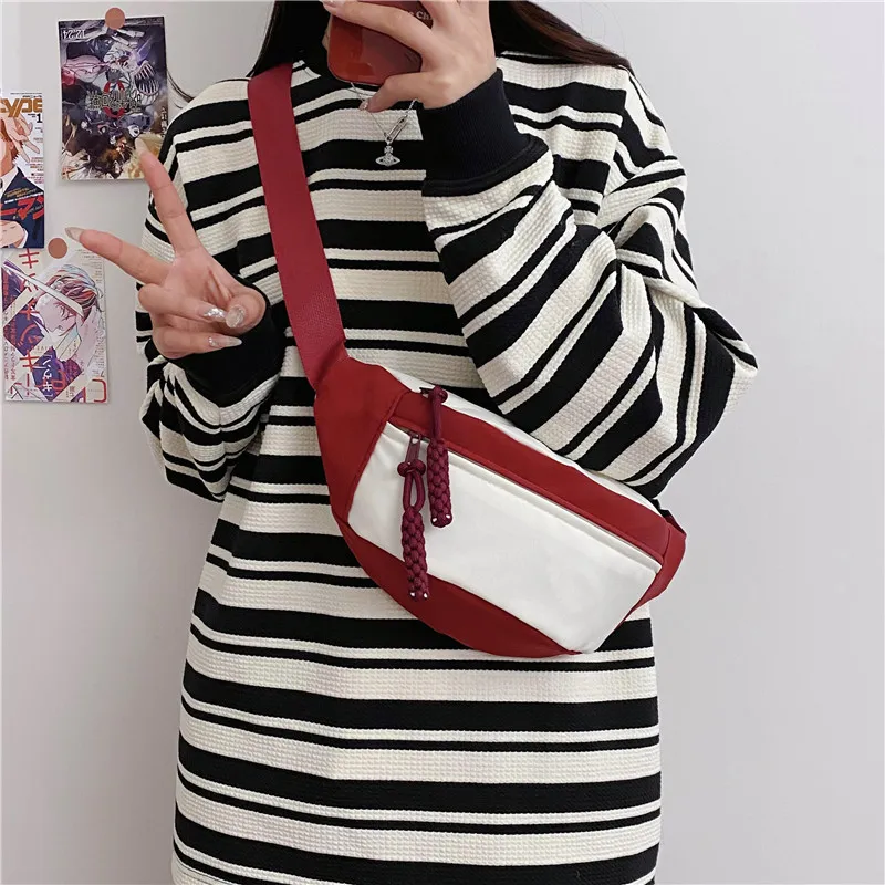 Vack Nylon Fanny Pack Regular Unisex Multicolor-14