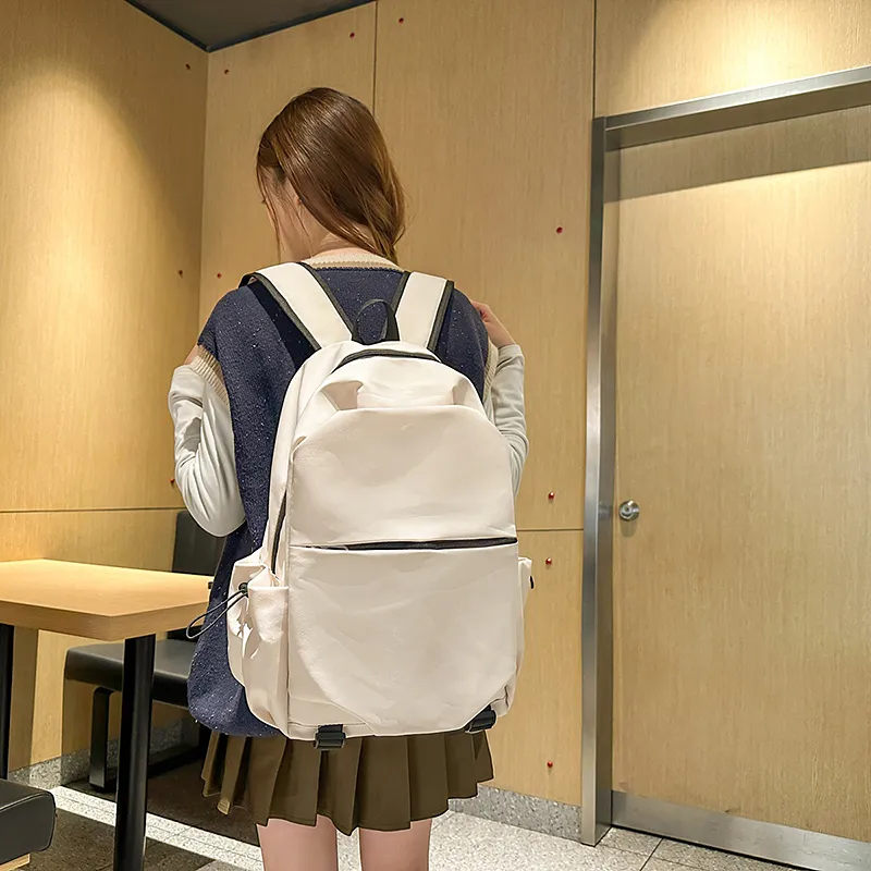 Vack Nylon Backpack Unisex Multicolor-1