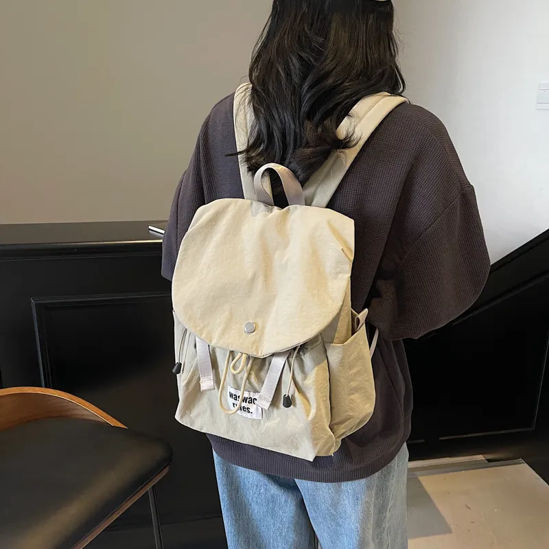 Vack Fabric Backpack Unisex Multicolor-10