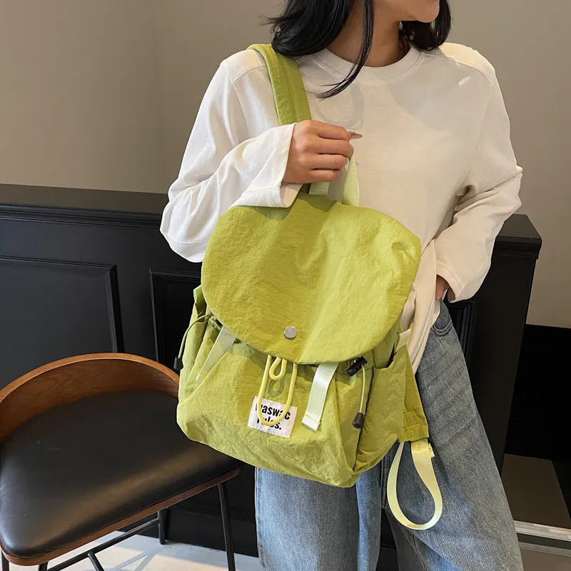 Vack Fabric Backpack Unisex Multicolor-14