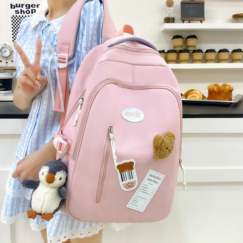 Vack Nylon Backpack Women's Multicolor-17