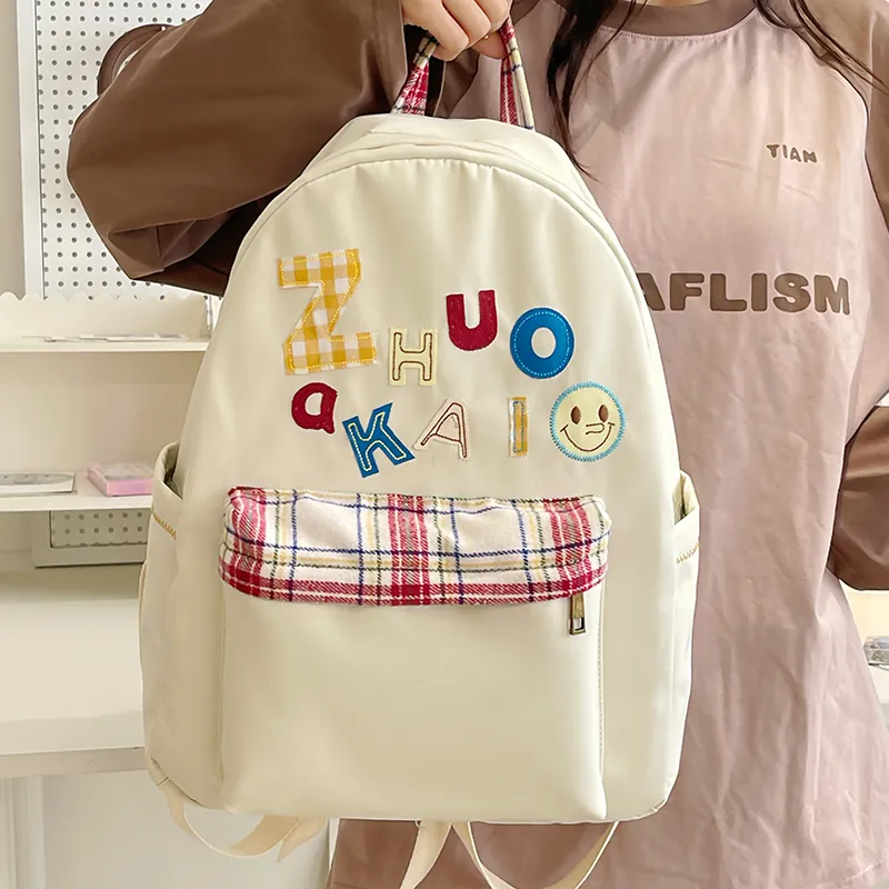 Vack Nylon Backpack Women's Multicolor-3