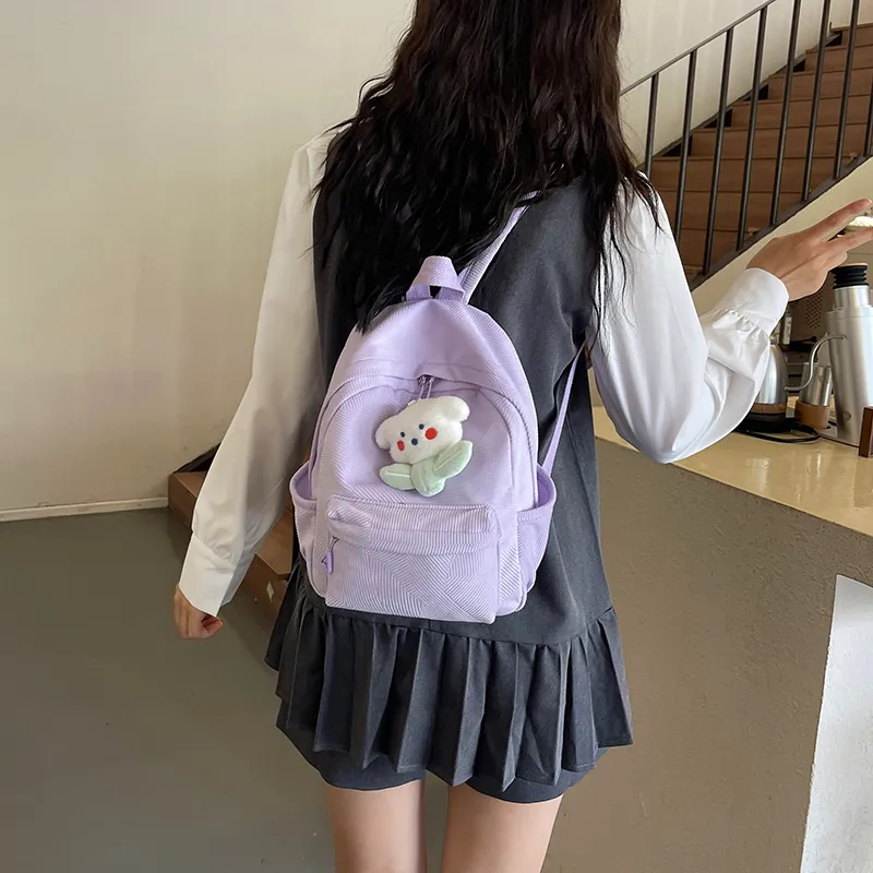 Vack Nylon Backpack Women's Multicolor-16