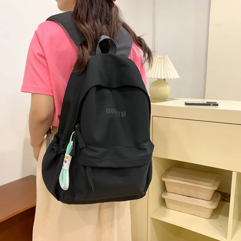 Vack Nylon Backpack Unisex Multicolor-8