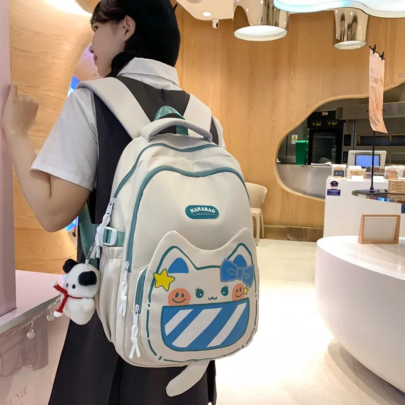 Vack Nylon Backpack Women's Multicolor-22