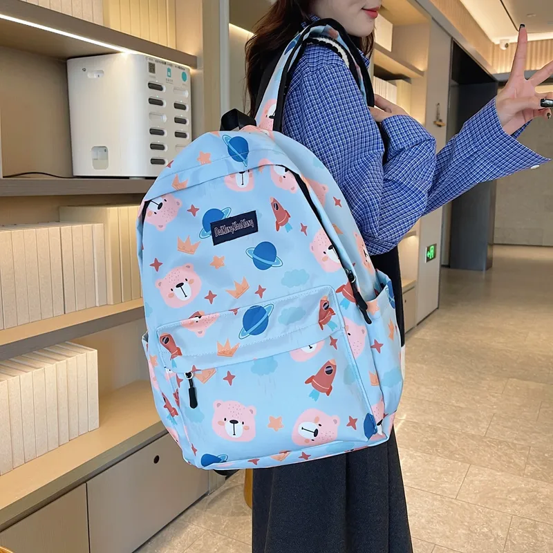Vack Nylon Backpack Women's Multicolor-16