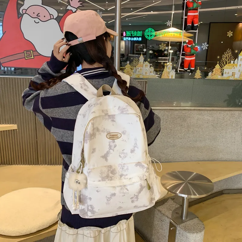 Vack Nylon Backpack Unisex Multicolor-11