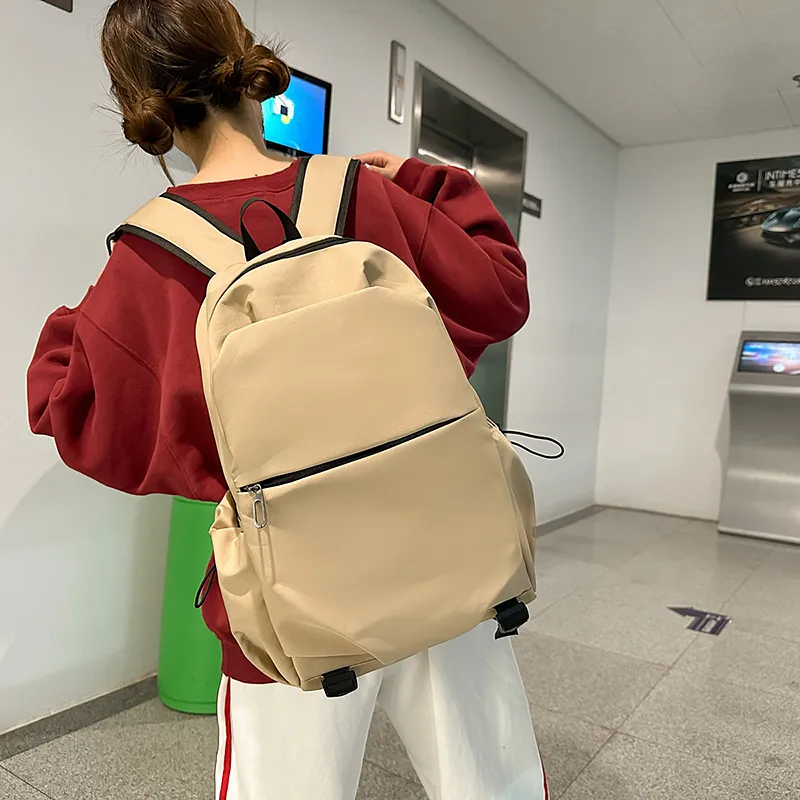 Vack Nylon Backpack Unisex Multicolor-14