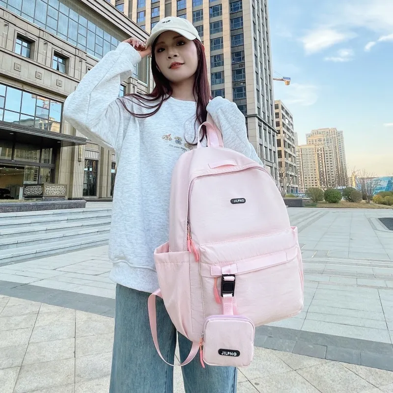 Vack Canvas Backpack Unisex Multicolor-6