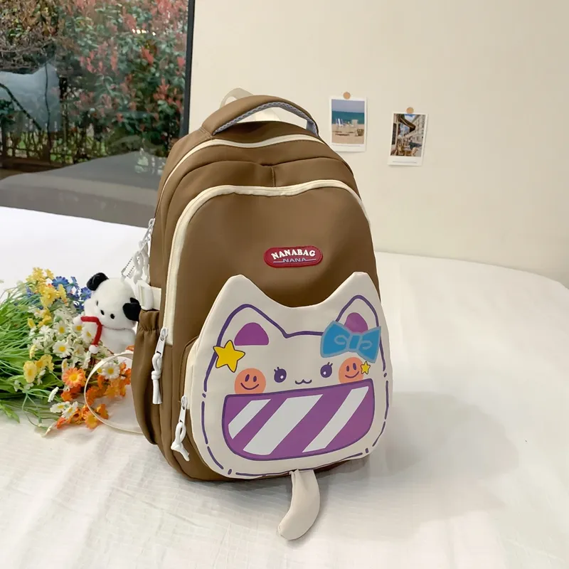 Vack Nylon Backpack Women's Multicolor-10