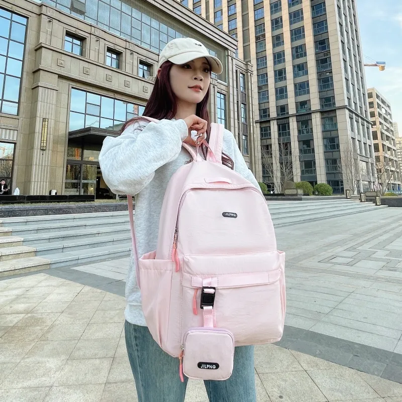 Vack Canvas Backpack Unisex Multicolor-8
