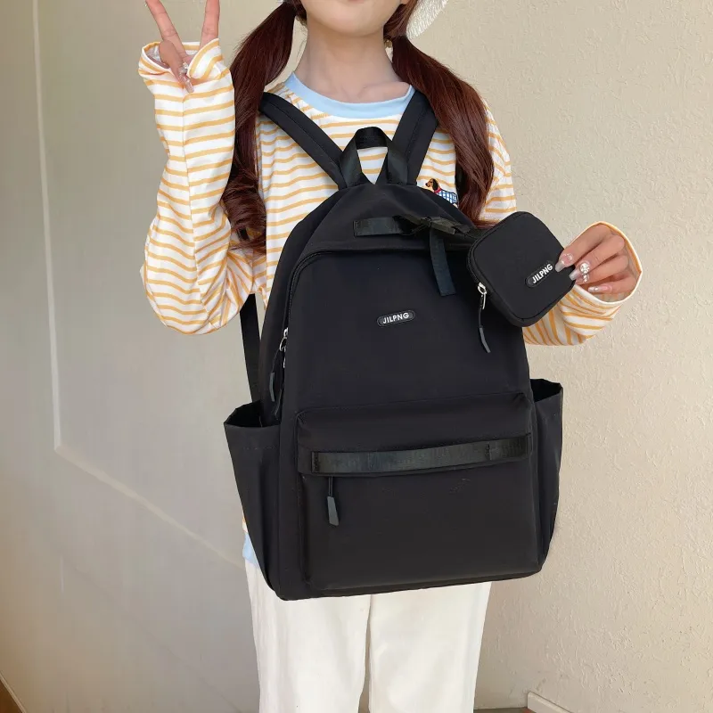 Vack Canvas Backpack Unisex Multicolor-1