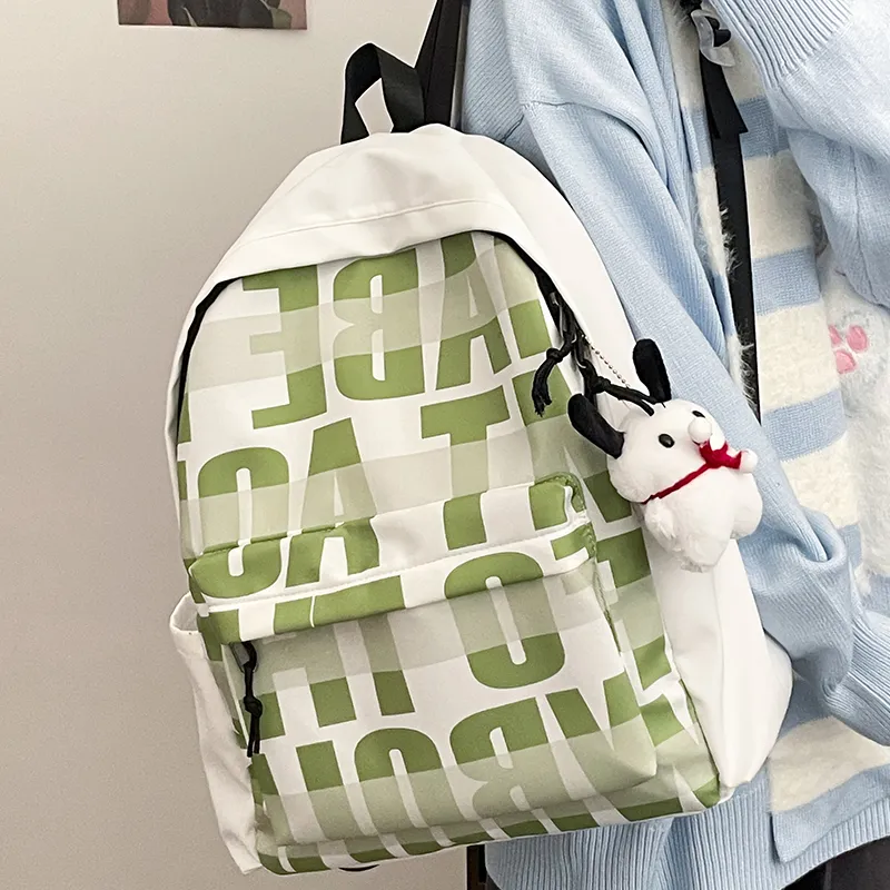 Vack Nylon Backpack Unisex Multicolor-8