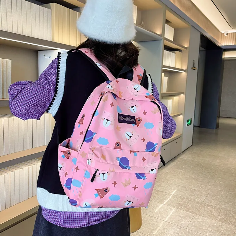 Vack Nylon Backpack Women's Multicolor-26