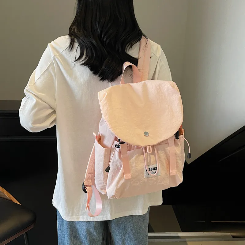 Vack Fabric Backpack Unisex Multicolor-17