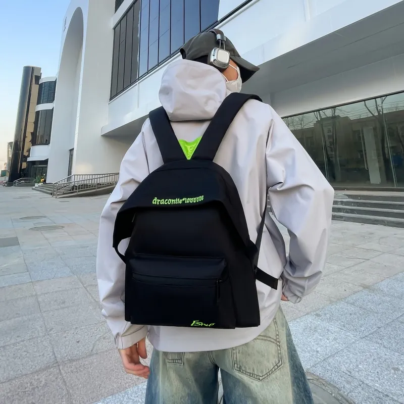 Vack Canvas Backpack Unisex Multicolor-9