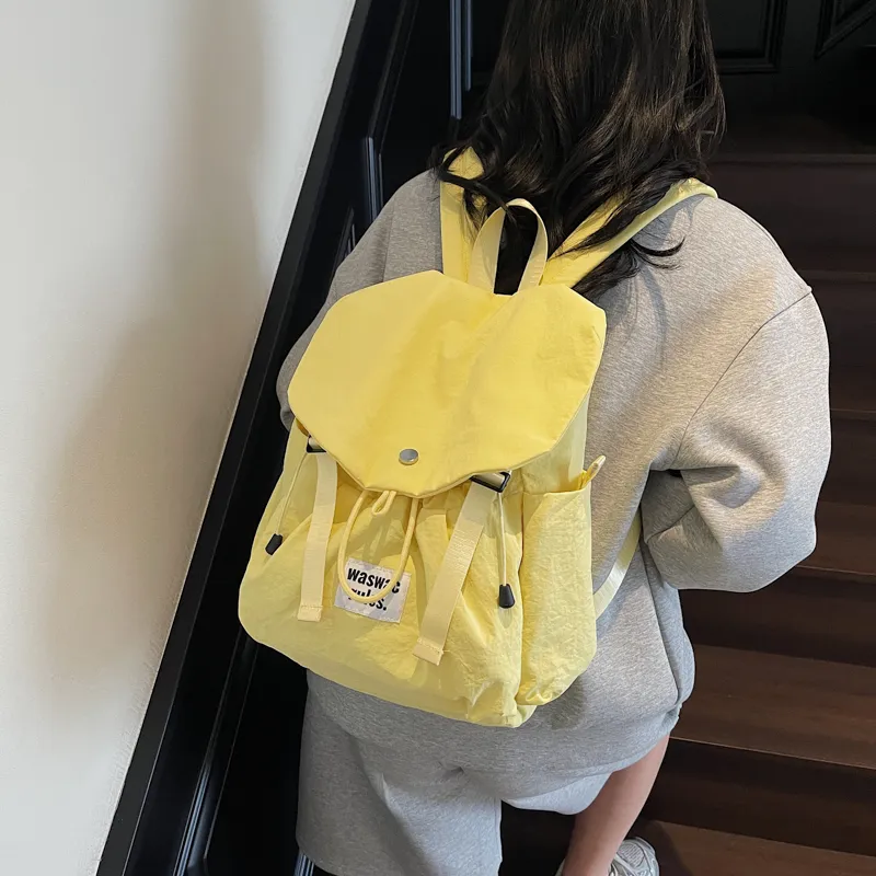 Vack Fabric Backpack Unisex Multicolor-6
