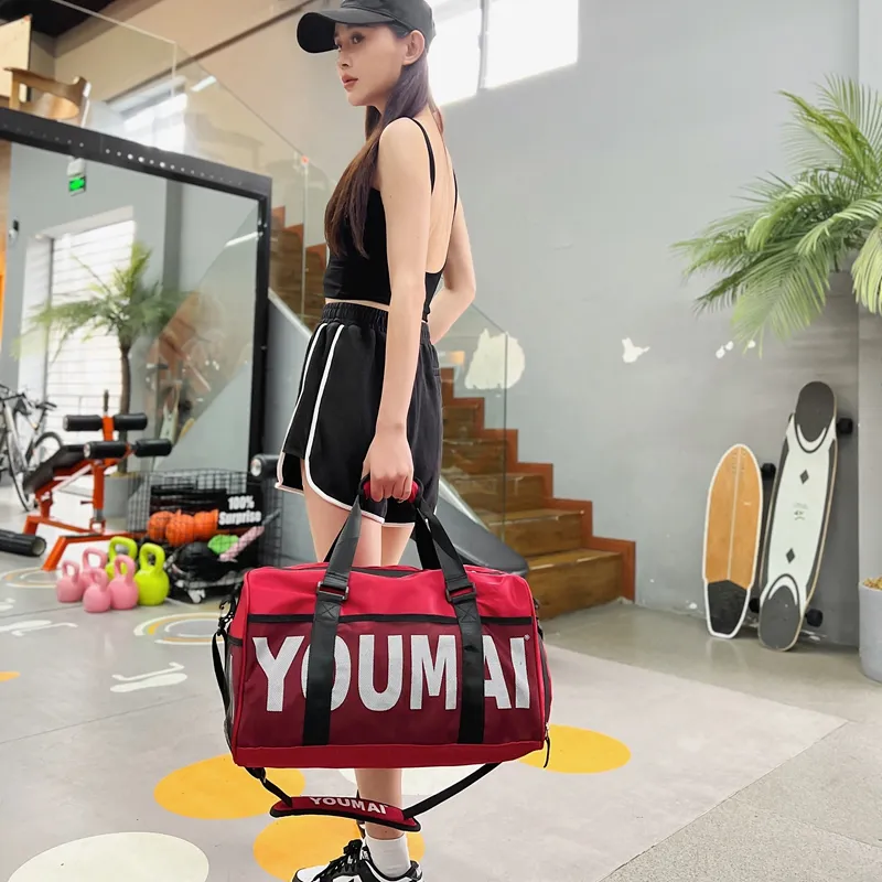 Vack Nylon Travel Bag Unisex Multicolor-12