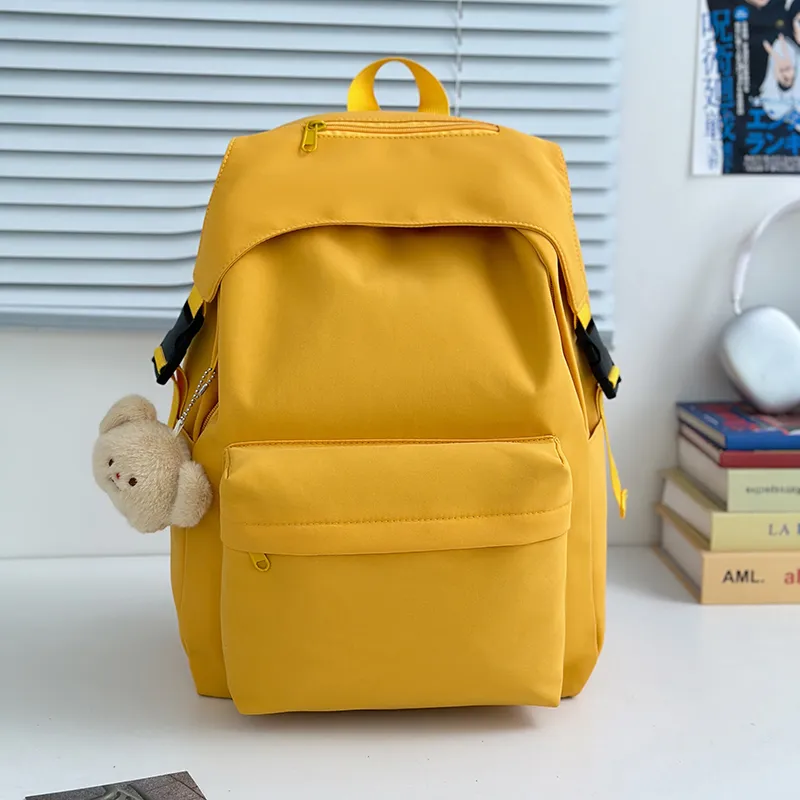 Vack Nylon Backpack Unisex Multicolor-1