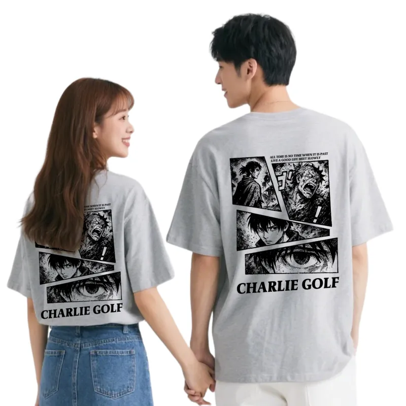 CHARLIE GOLF T Shirts Unisex-16