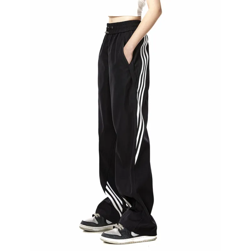 CORNILOT Casual Pants Unisex Black-2