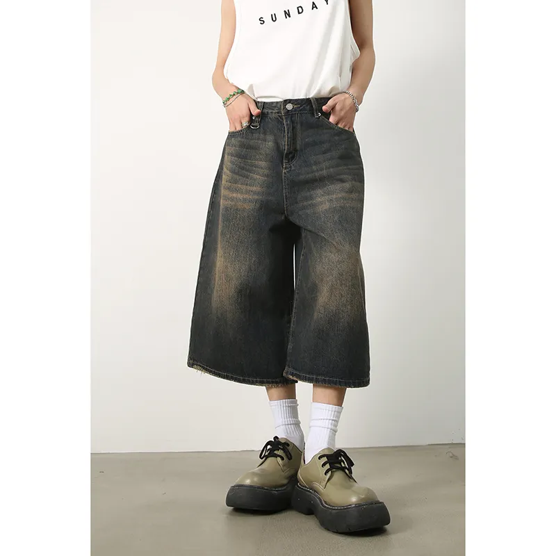 CORNILOT Denim Shorts Unisex-3