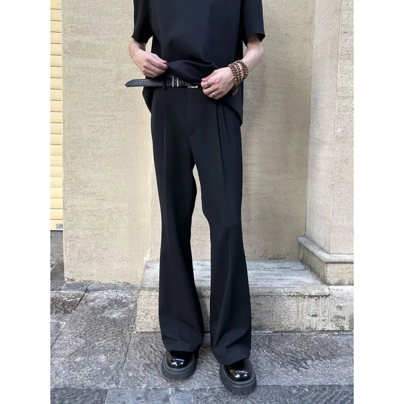 CORNILOT Casual Pants Unisex Black-2