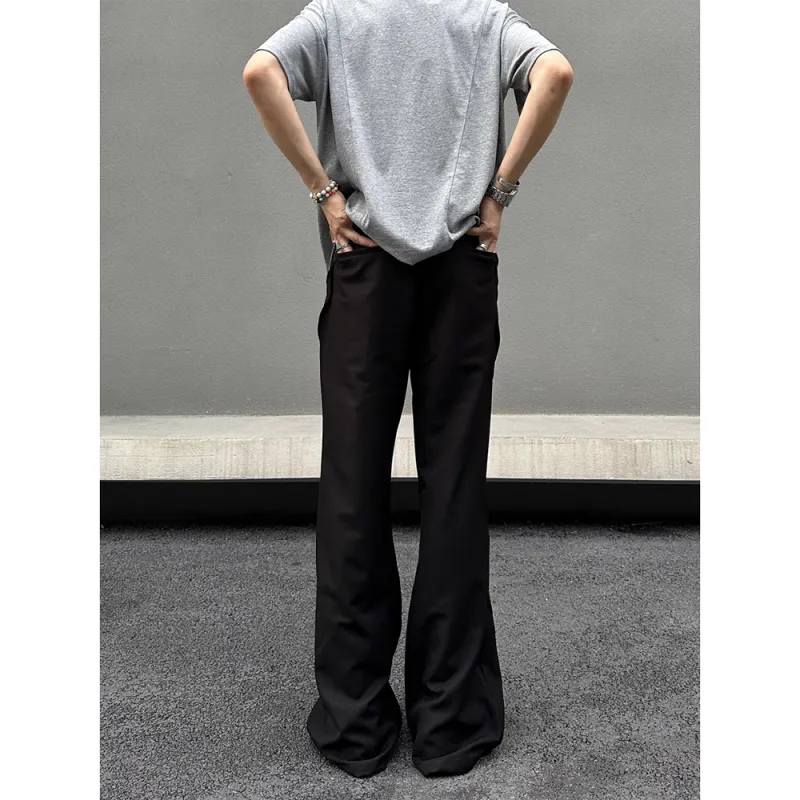 CORNILOT Casual Pants Unisex Black-3