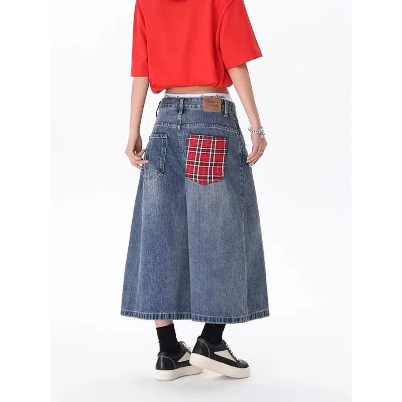 CORNILOT Denim Shorts Unisex Blue-3