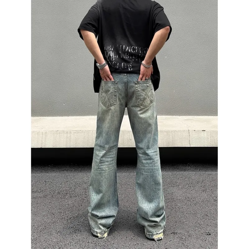 CORNILOT Jeans Unisex Vintage Blue-1