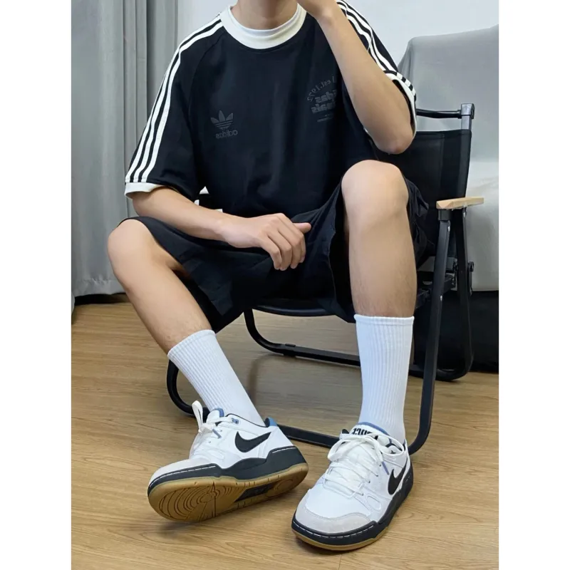 CORNILOT Cargo Shorts Unisex Black-1