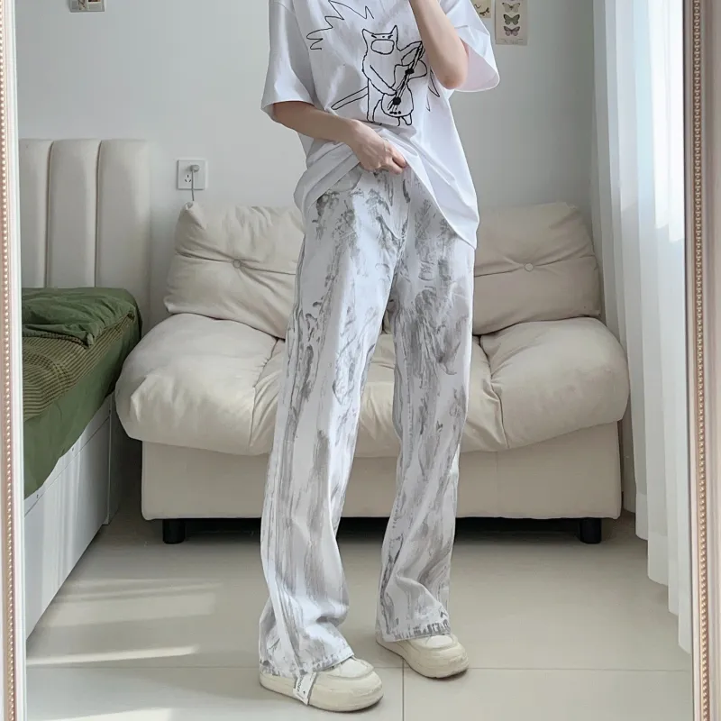 CORNILOT Jeans Unisex White-1