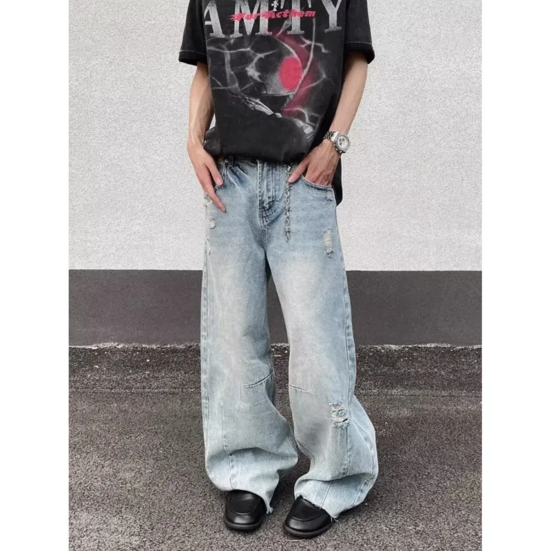 CORNILOT Jeans Unisex Light Blue-4