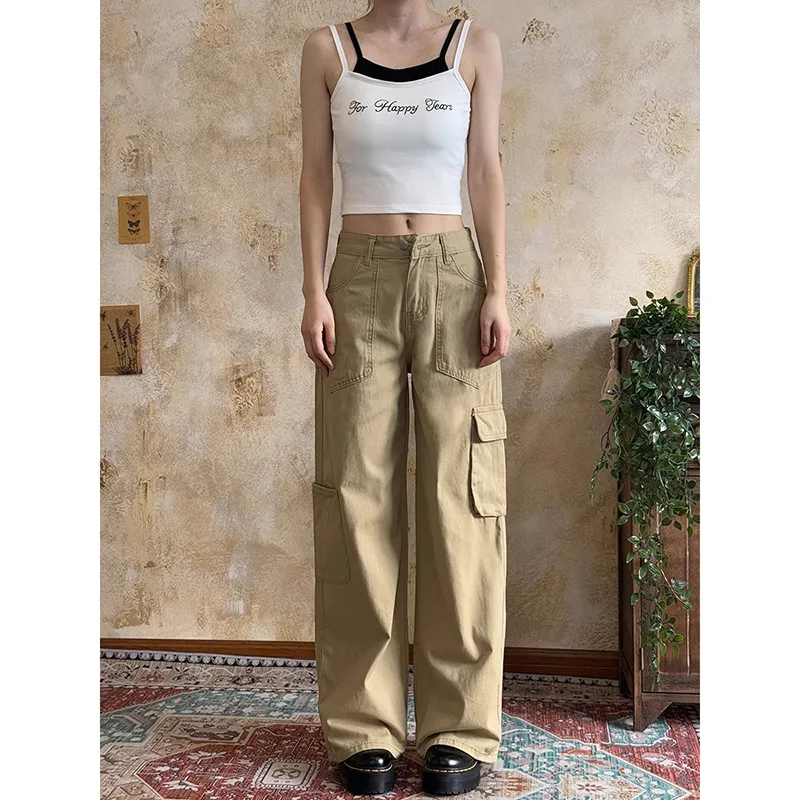 CORNILOT Jeans Unisex Khaki-5