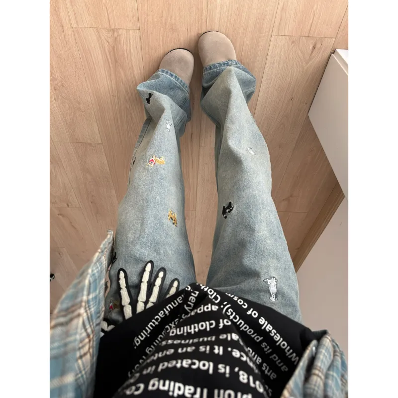 CORNILOT Jeans Unisex Vintage Blue-1