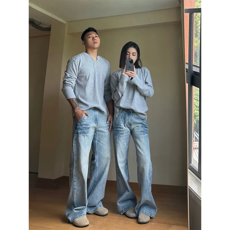 CORNILOT Jeans Unisex Blue-3
