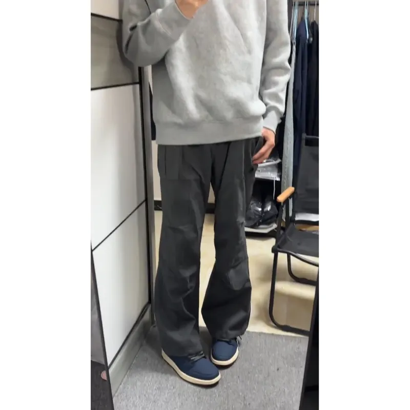 CORNILOT Cargo Pants Unisex Gray-1
