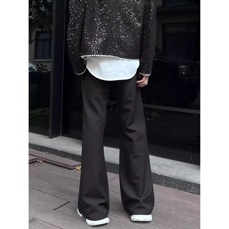 CORNILOT Suit Trousers Unisex Black-4